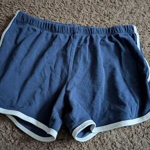 H&M Dark Blue Women's Athletic Shorts